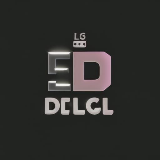 Epic 5D Company Logo with Pink Light