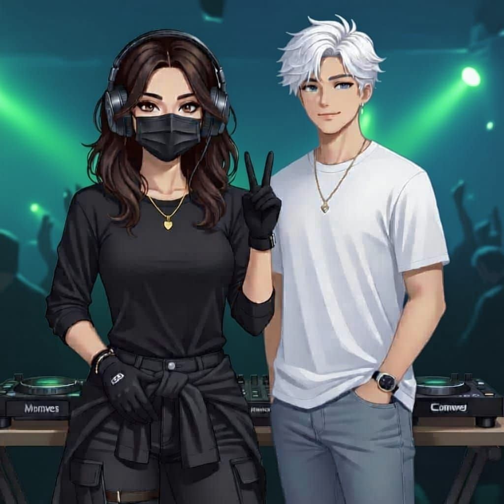 Anime DJ and Singer Take a Selfie Together