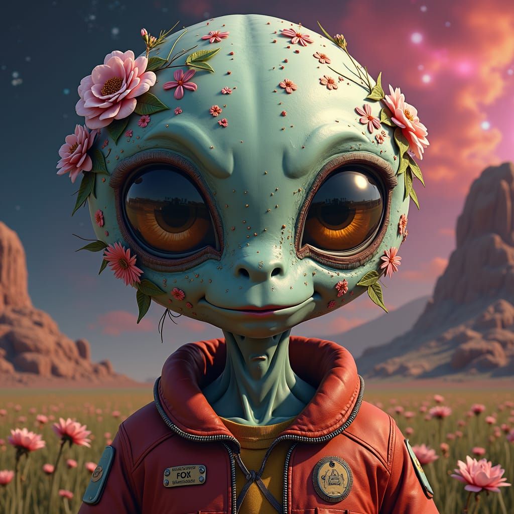 Alien flower People