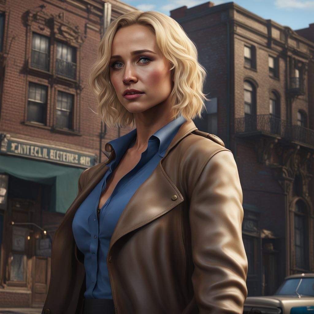 Chicago Detective: Detailed Matte Painting in 8K