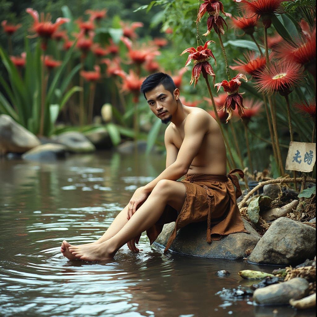 Eerie Garden: Chinese Prince and Carnivorous Flowers