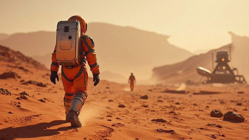 First Steps on Mars: A Colonist's Journey