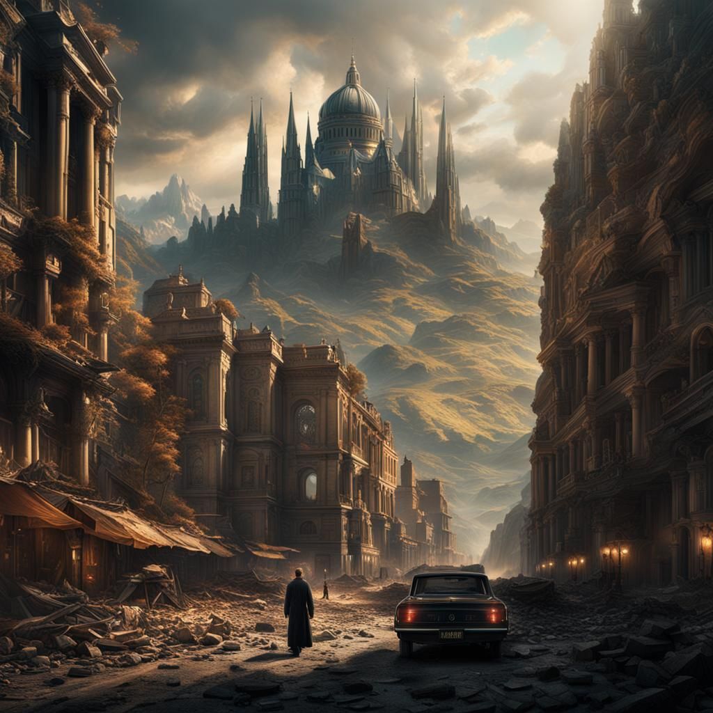 Epic Cinematic Digital Matte Painting