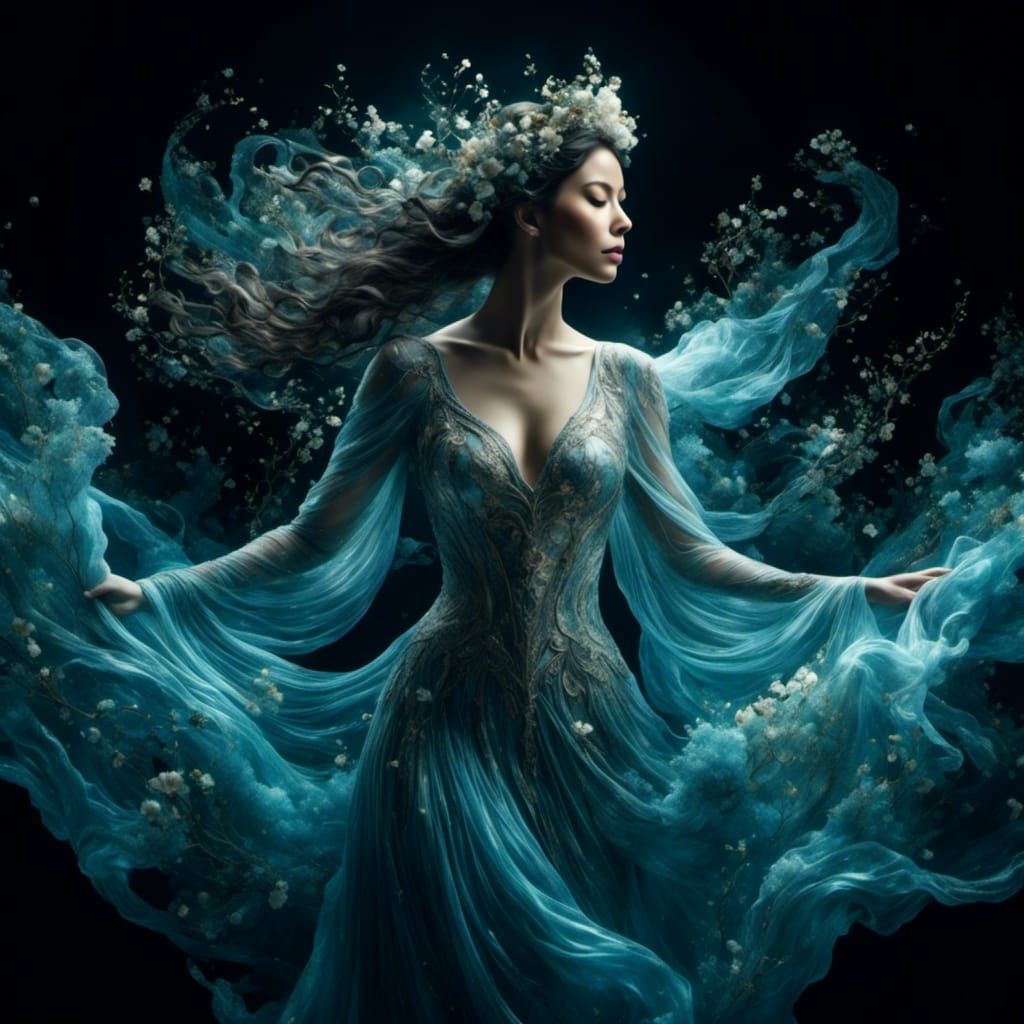 Stunningly Beautiful River Goddess