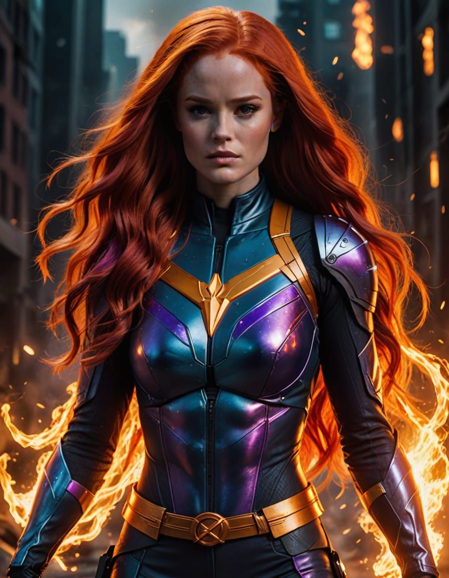 Starfire: Madelaine Petsch as DC Superheroine