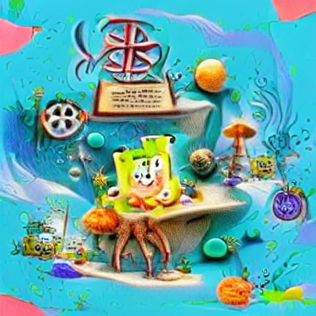 SpongeBob SquarePants and Friends in Bikini Bottom