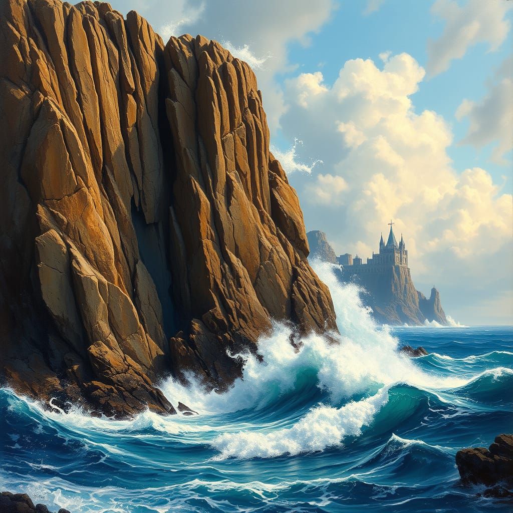 Ancient Cliff Face Reveals Majestic, Wind-Etched Features