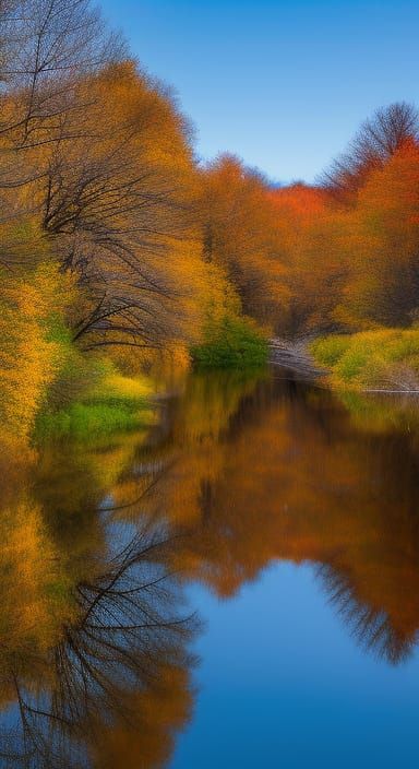 Four Seasons in Hyperrealistic Photorealistic Style