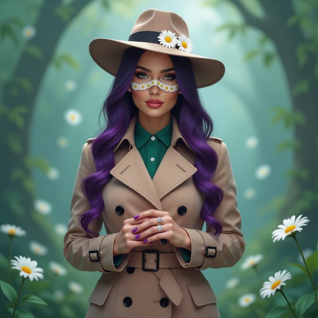 Daisy Haribo in a Mystical Floral Universe