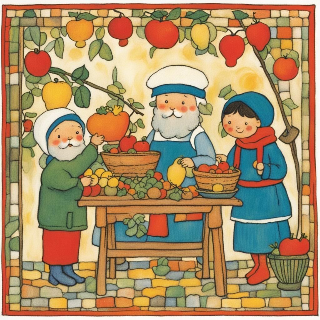 Children's Illustration in Classic Style