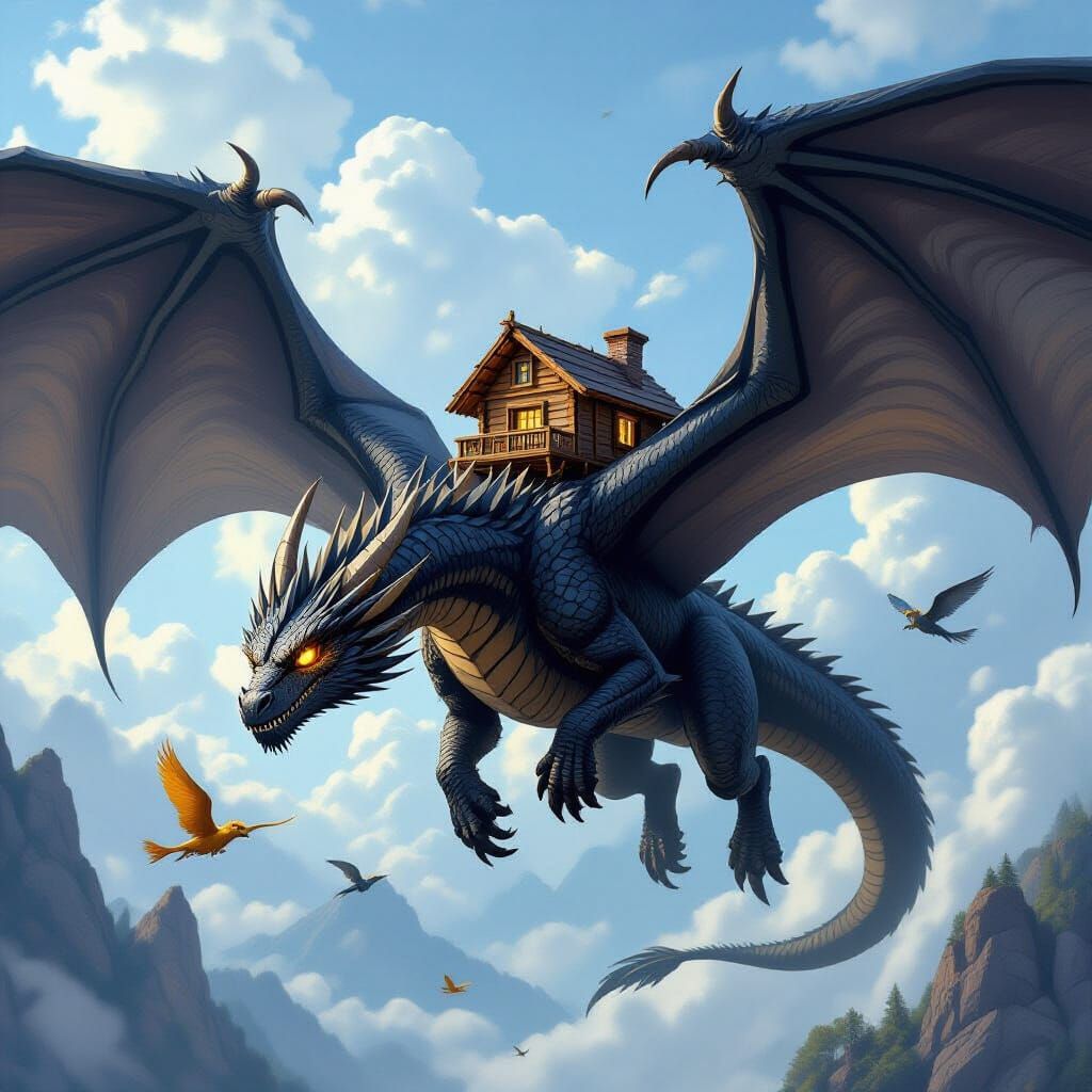 Dragon Rider Cabin: A Home on the Wing