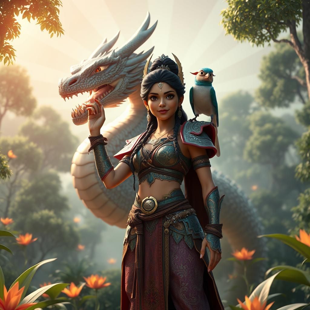 Raya and the Last Dragon: Hyper-Realistic Warrior
