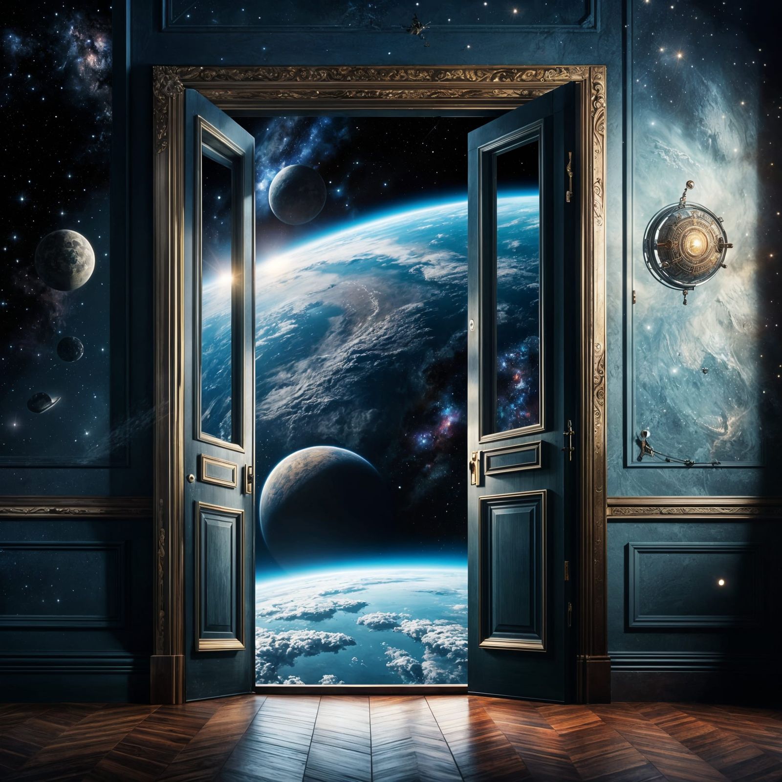 Door to Outer Space: Epic Digital Matte Painting