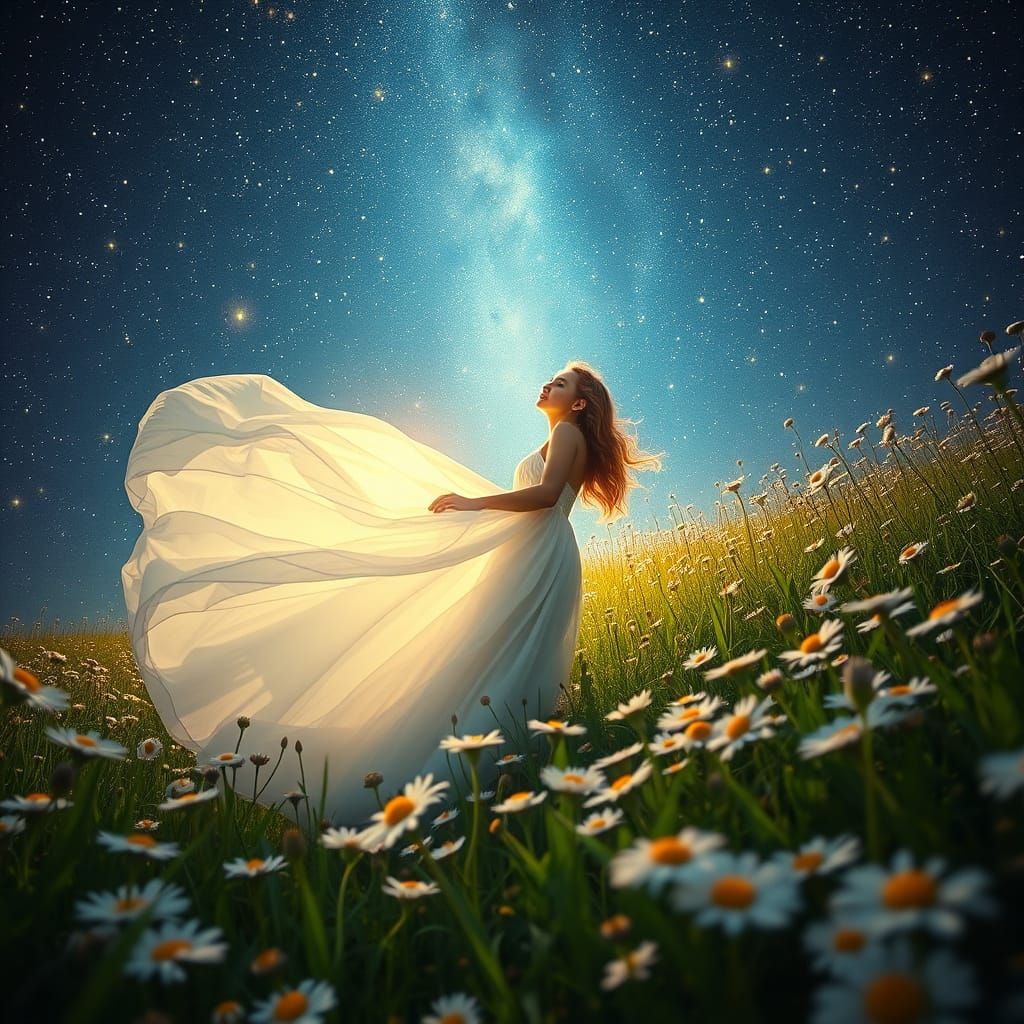 Whimsical Floral Dream in Soft Focus