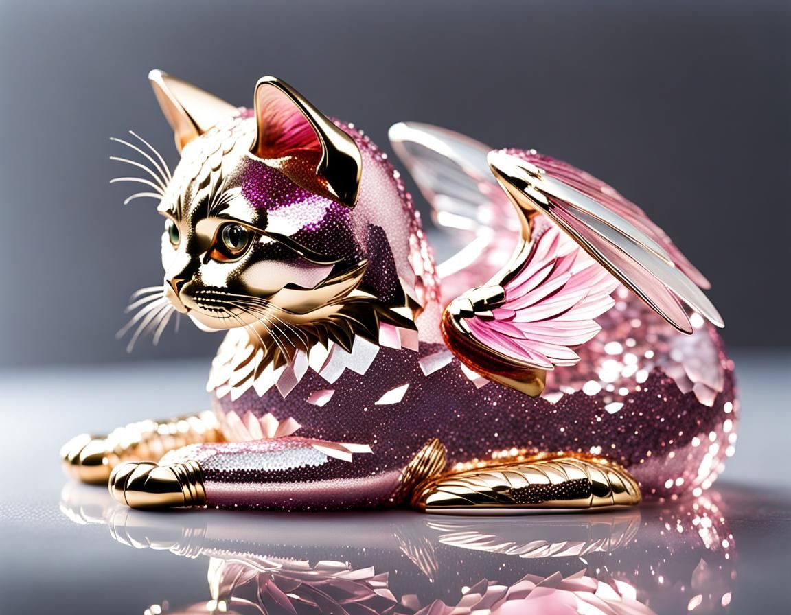 Glass cat