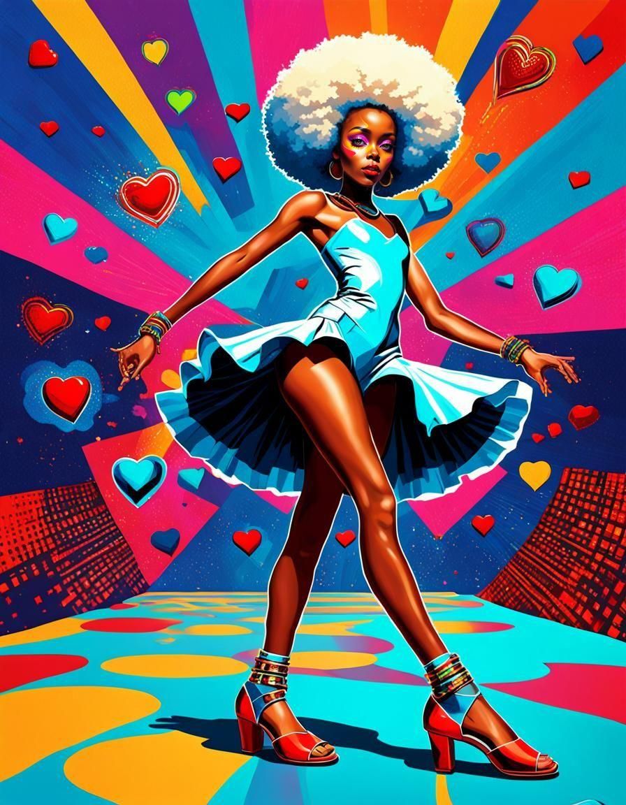 Pop Art Afrofuturism Dance