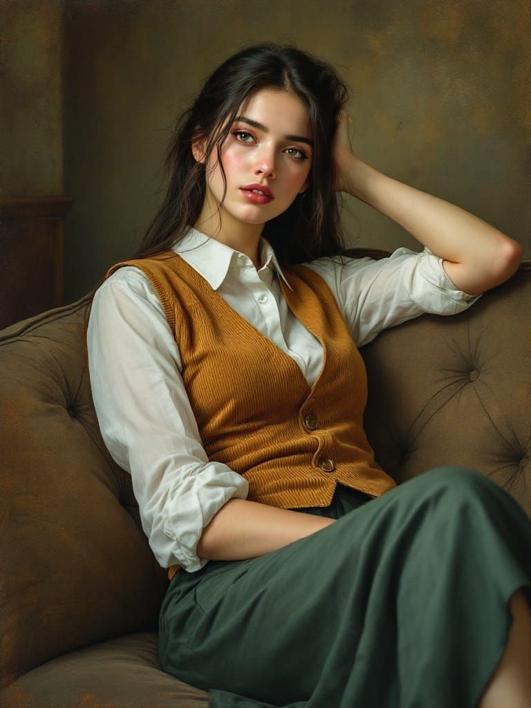 Idealized Youth in Soft Focus