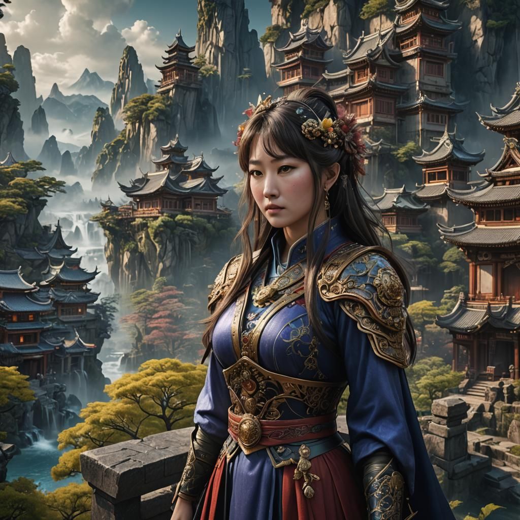 Hitomi Tanaka: Detailed Matte Painting in Deep Color