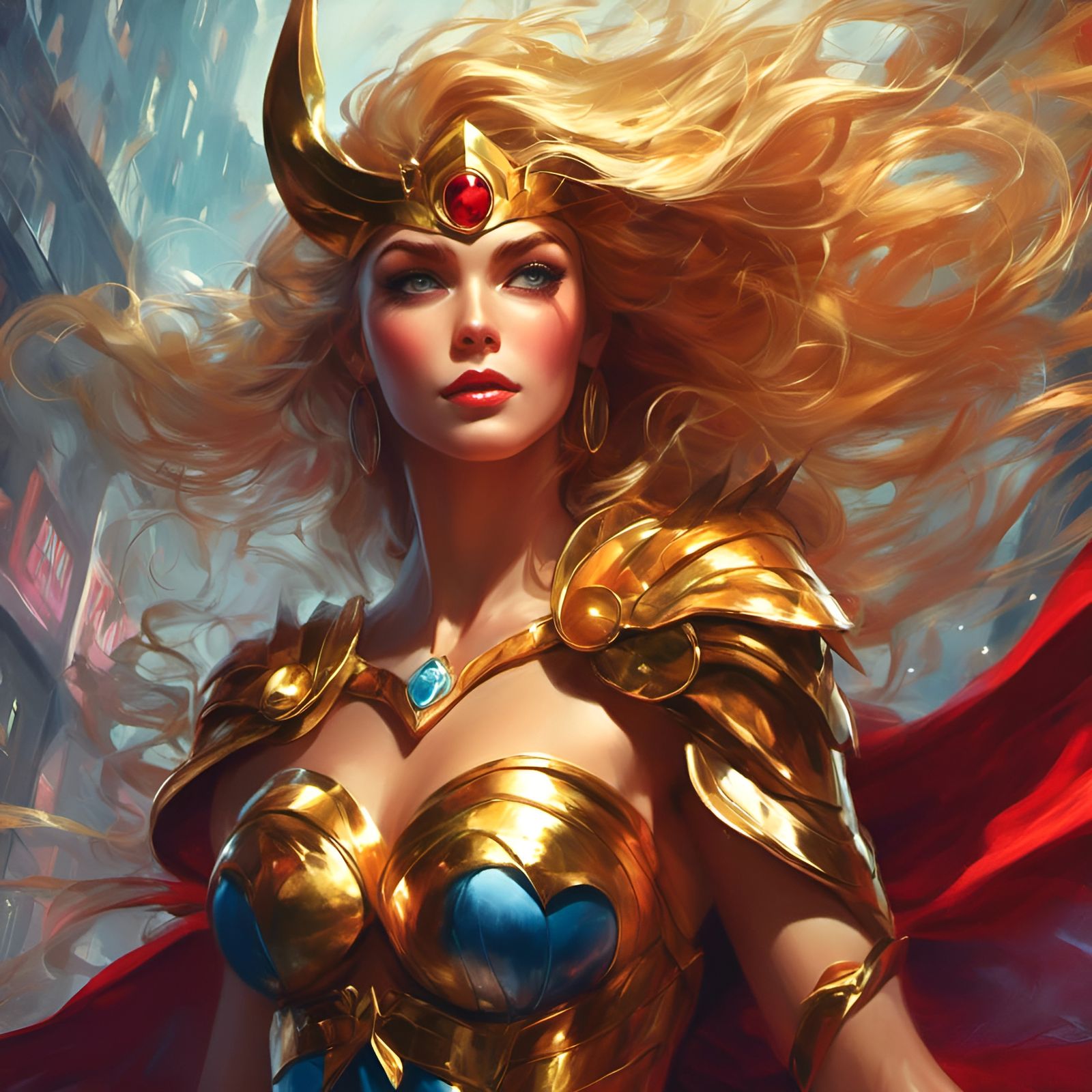 Majestic She-Ra Digital Art: Best Quality