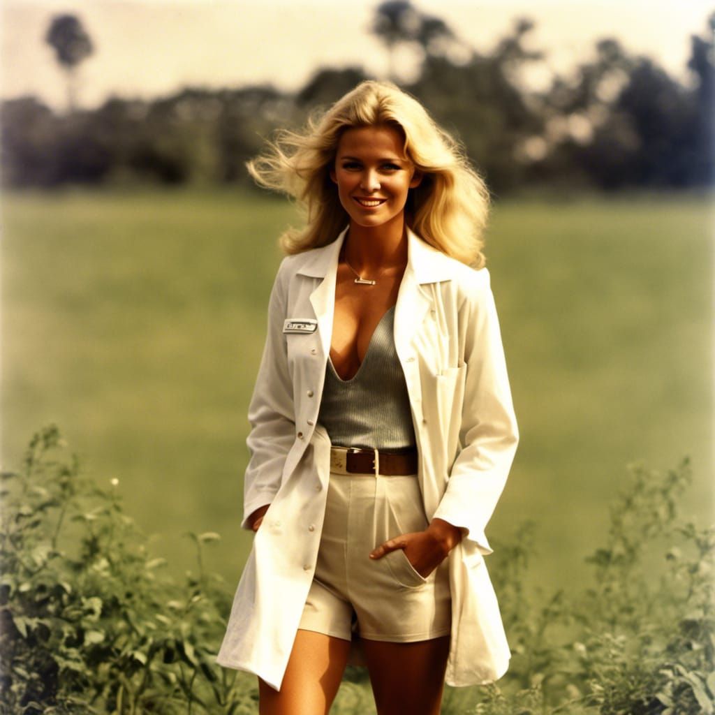 1970s Doctor in Field Hospital, Natural Light
