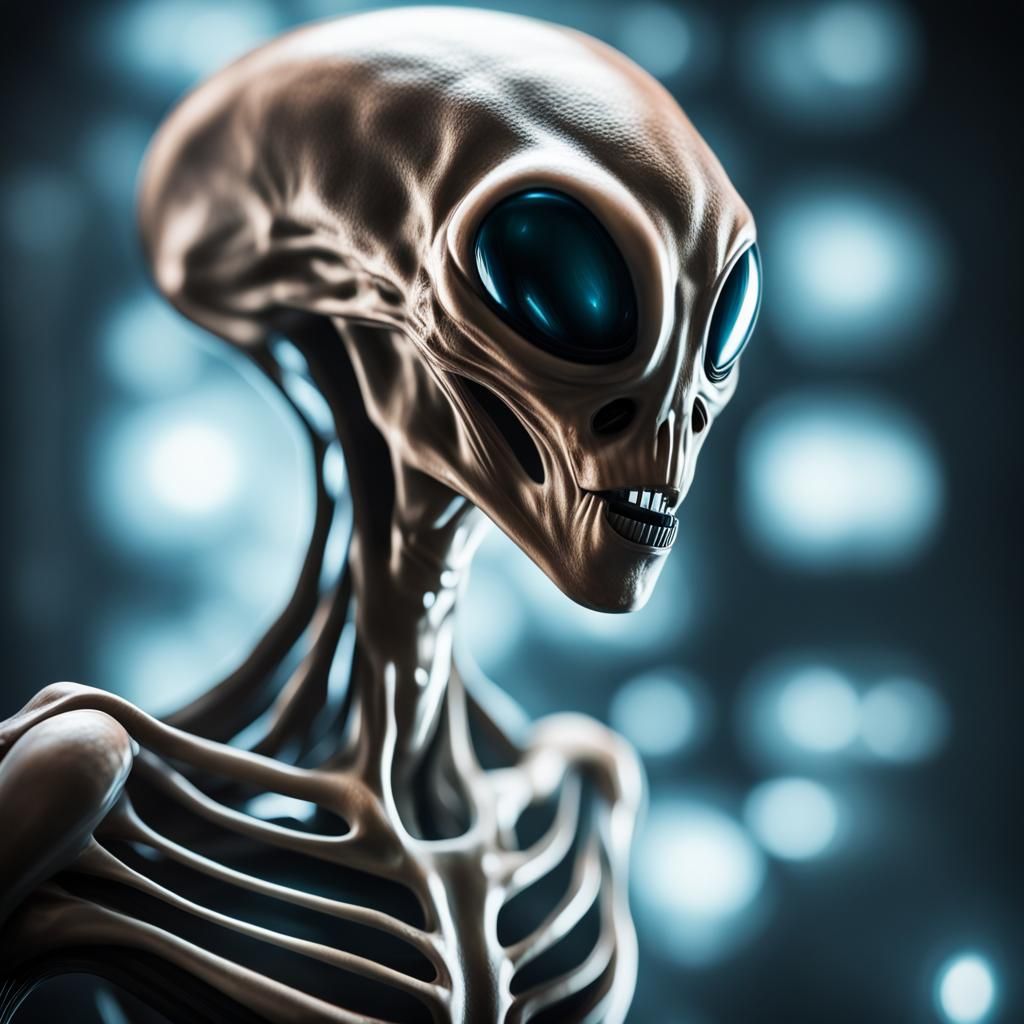 Alien Chest X-Ray: Professional Photography
