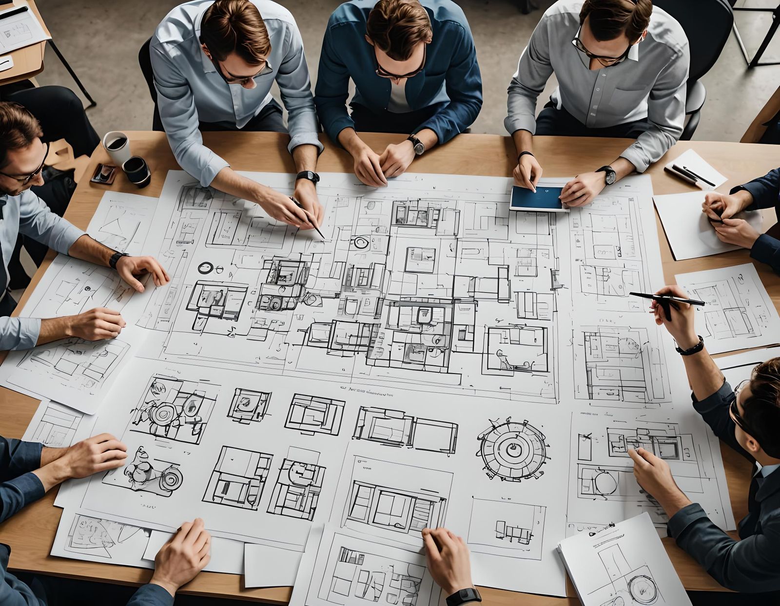 Product Team Reviews Prototype and Discusses Improvements