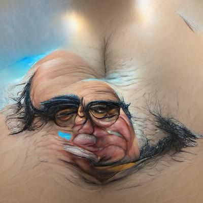 Hyperrealistic Portrait of Danny DeVito