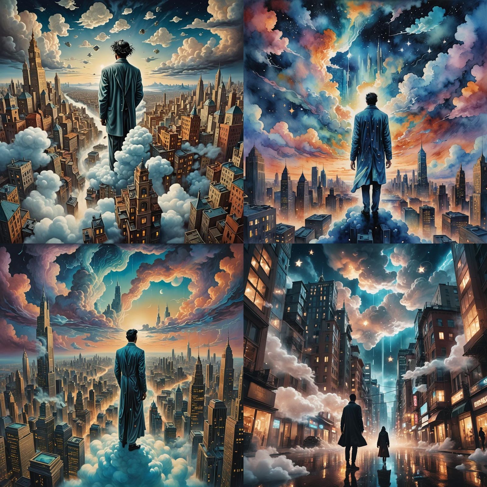 Dreamscape Metropolis: Twilight City of Dream Symbols