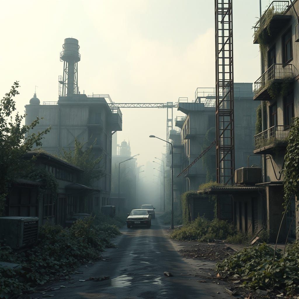 A Haunting, Post-Apocalyptic Landscape in a Forgotten City