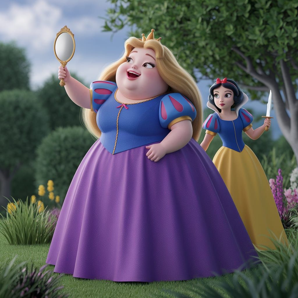 Queen's Deconstruction: Snowwhite's Dark Reflection