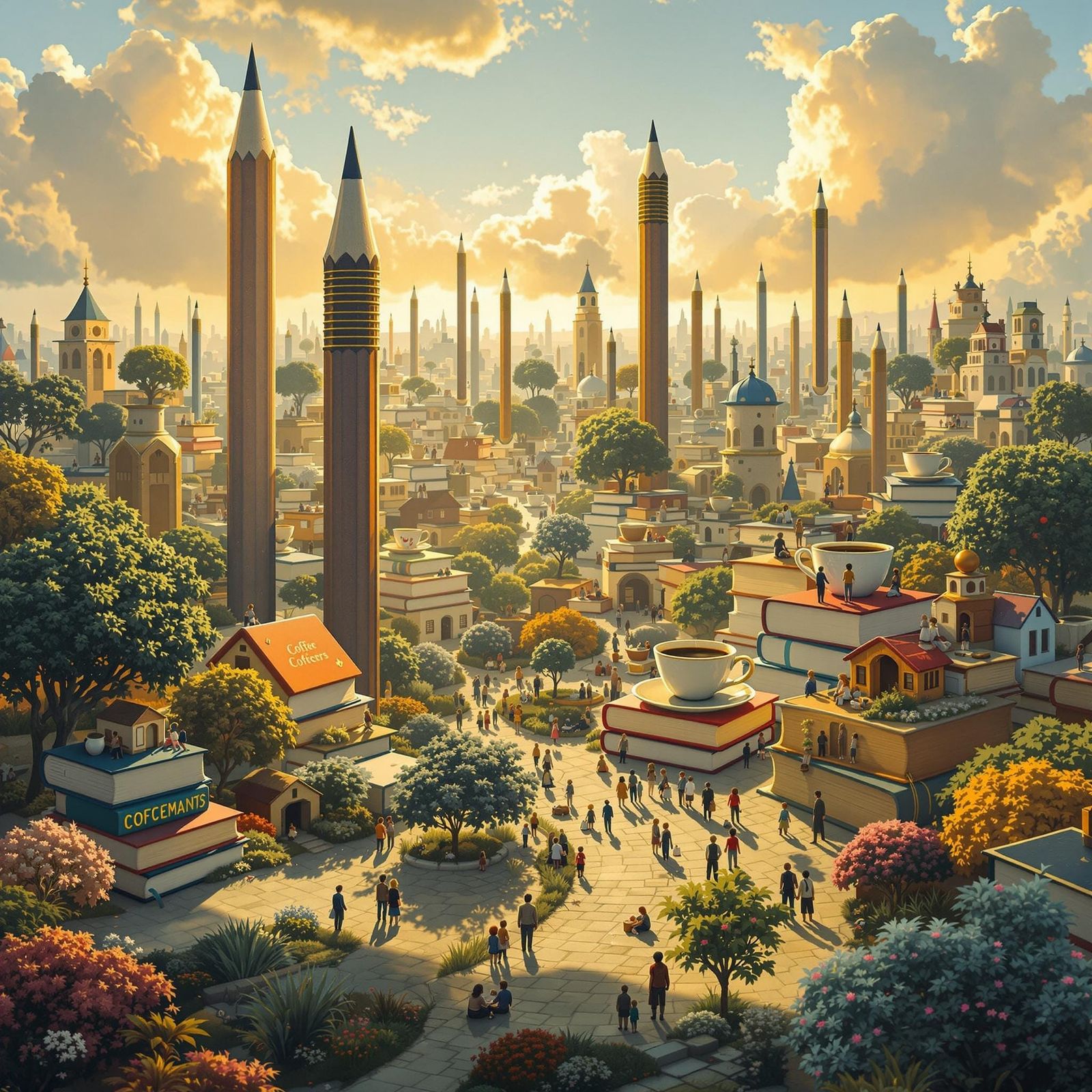 Thumb-Sized People in a Giant World