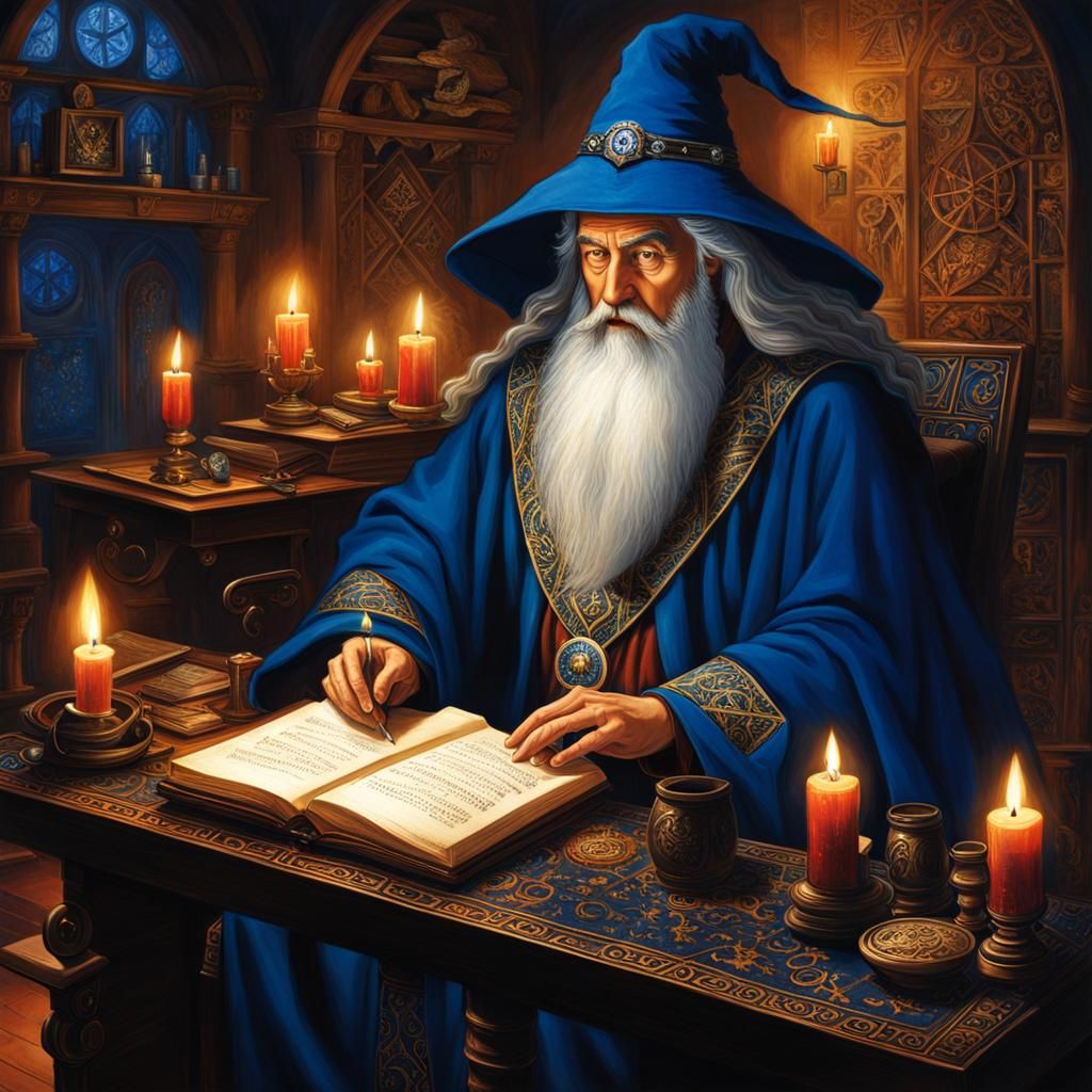 Wizard and Computer: Magic Meets Modern Tech