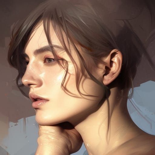 Hyperdetailed Portrait with Dynamic Lighting in 8K