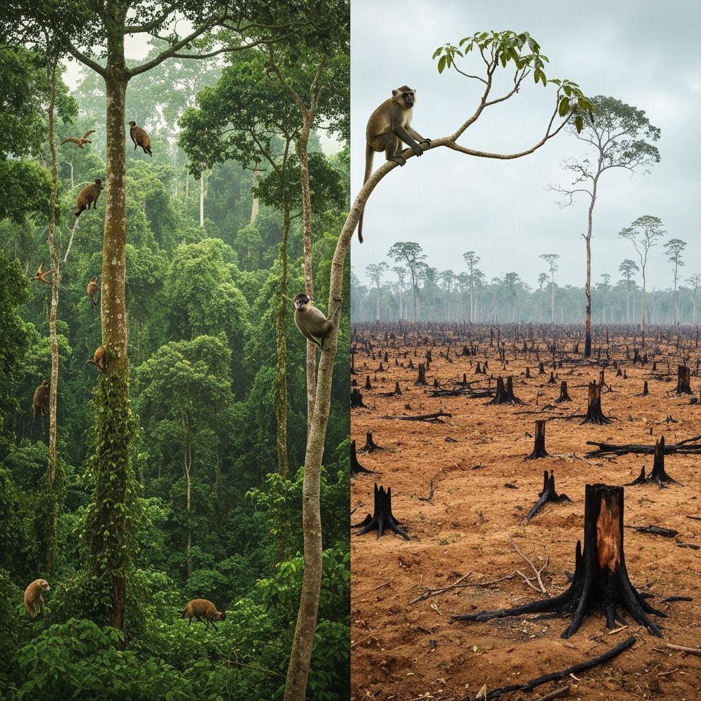 Rainforest vs Deforestation: A Social Commentary