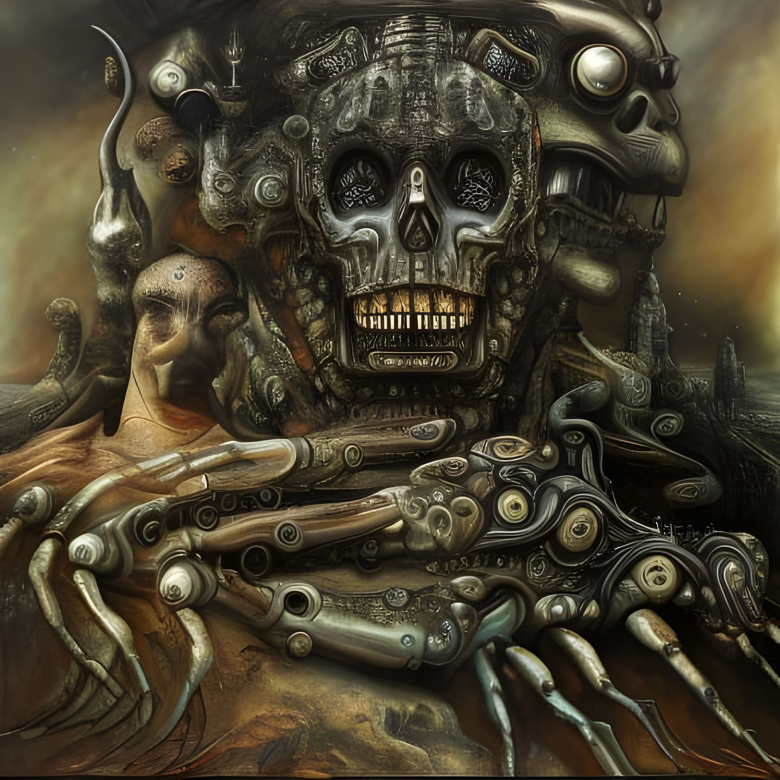 Death Rides: A Giger-esque Apocalypse