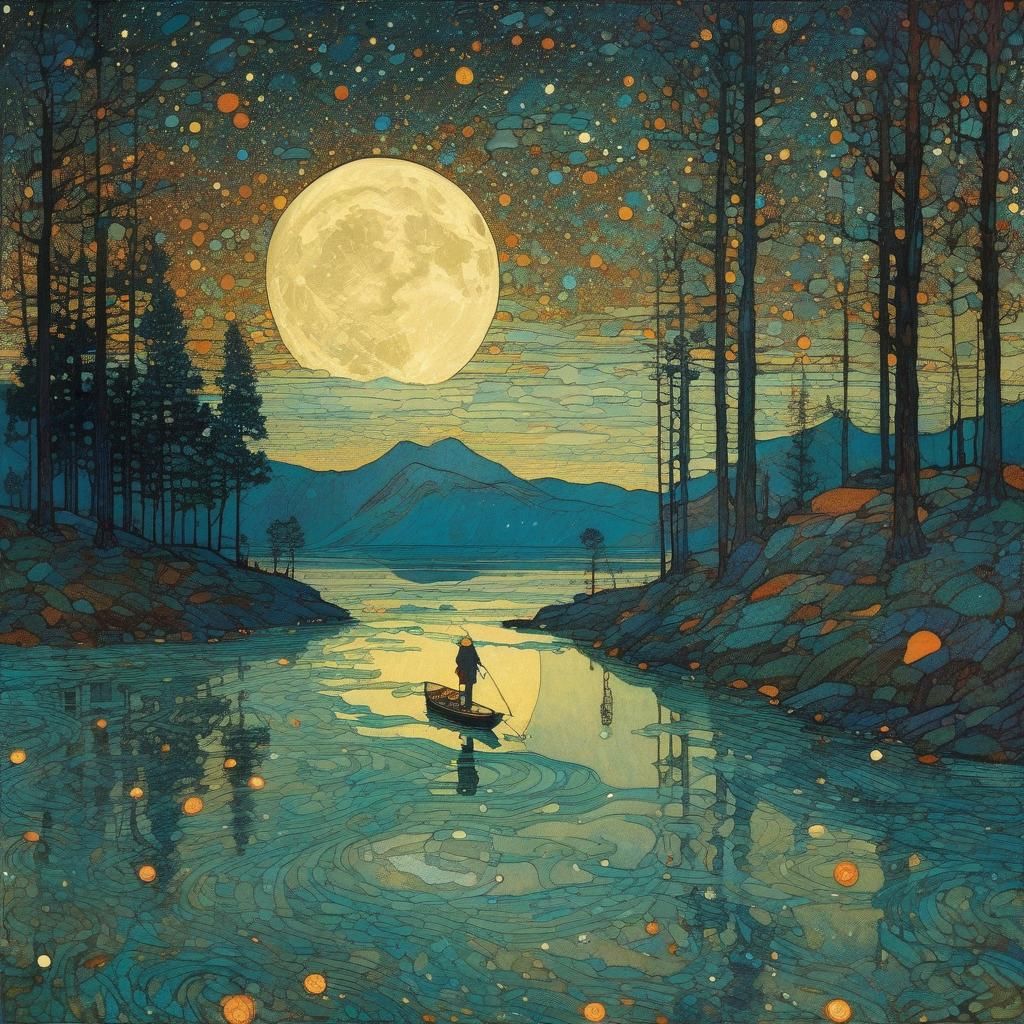 Fantasy Illustration in Dulac, Eads, and Hanson Style