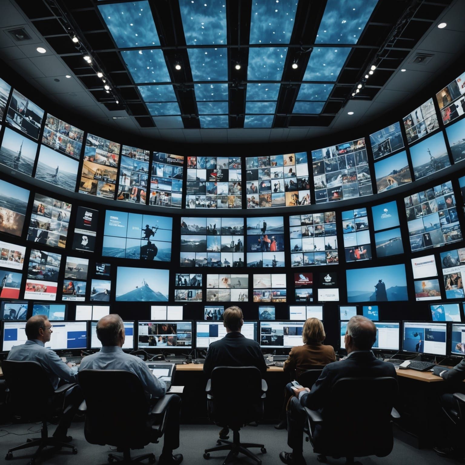 Too many screens and still no Truth. Media flies  in the bra...