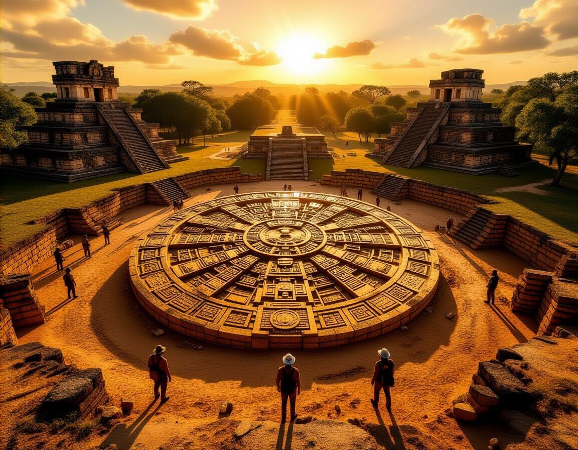 Mayan Archeological Dig