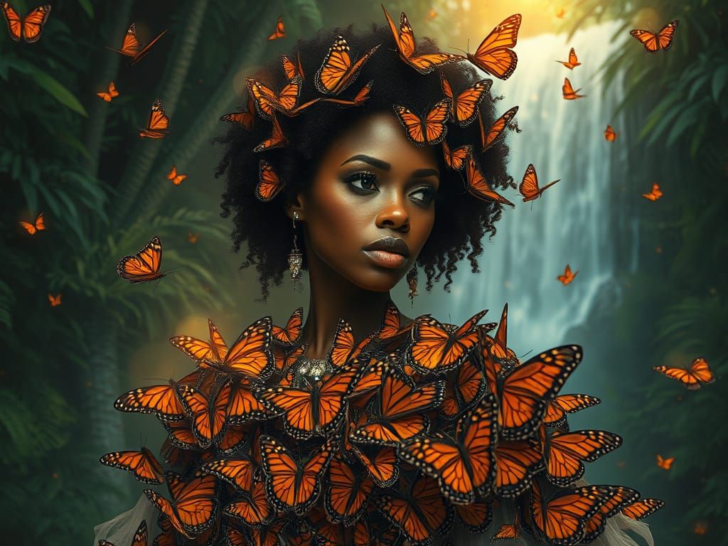 Clad in Butterflies