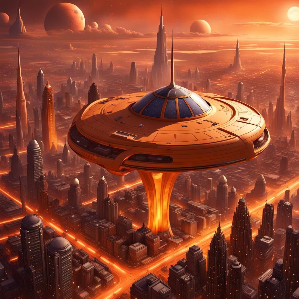 Marsport: Art Deco Metropolis on the Martian Plains