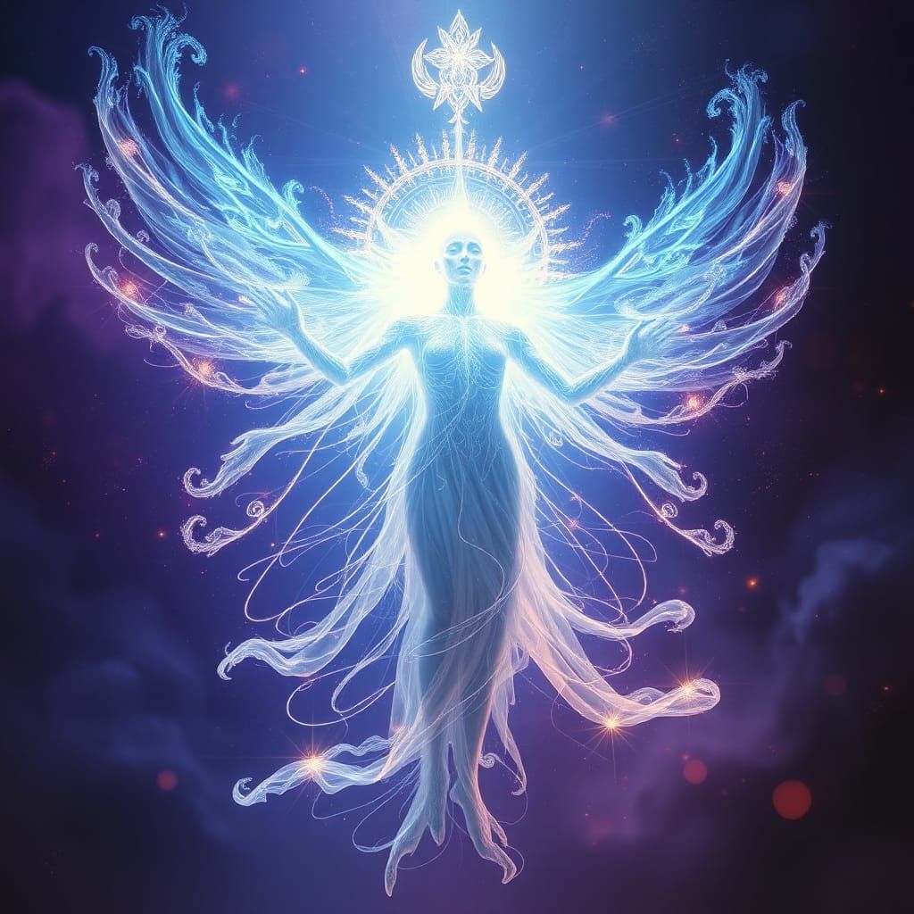 Ethereal Being's LightBinding Reconstitution in Fantasy Styl...