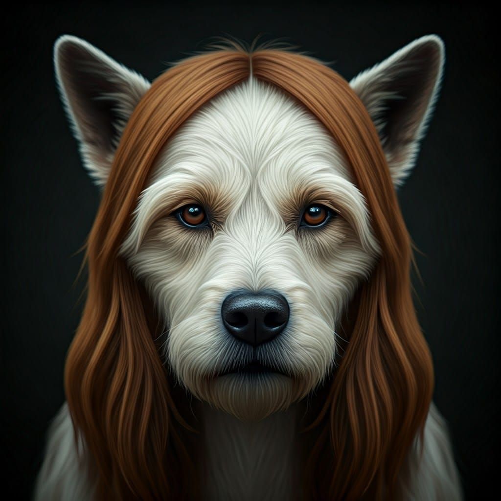 Lush Pink Roses in Modernist Style