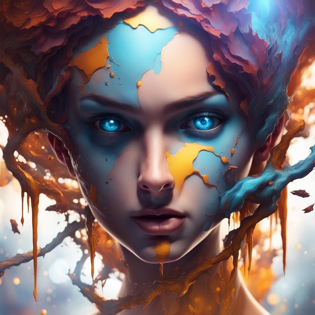 Fantastical Matte Painting of Hope and Loss