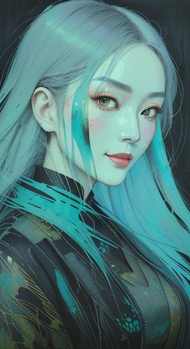 Gaia: Nature Goddess in Urban Wabi Sabi