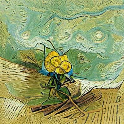 Abstract Art Generated From Blank Prompt