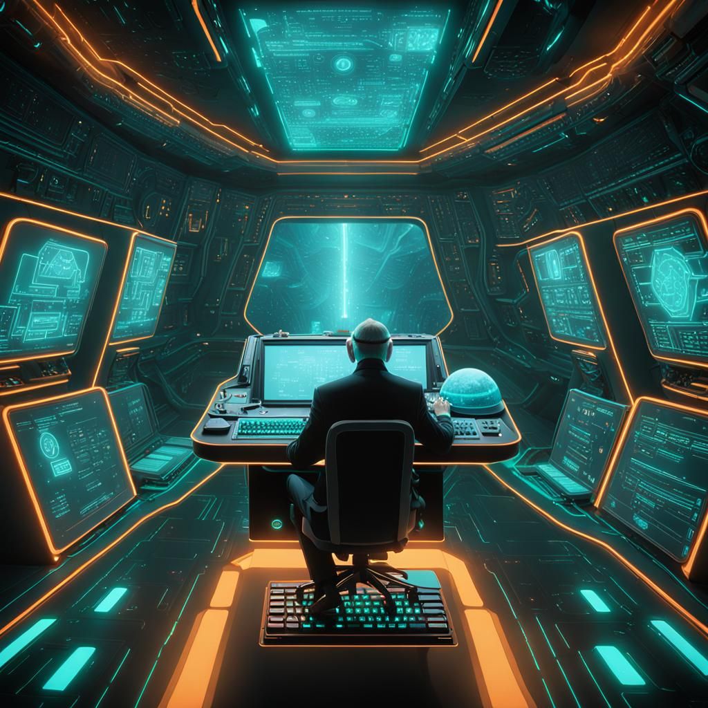 Ex-Pope Writes Surrealist Prose on AI Starship