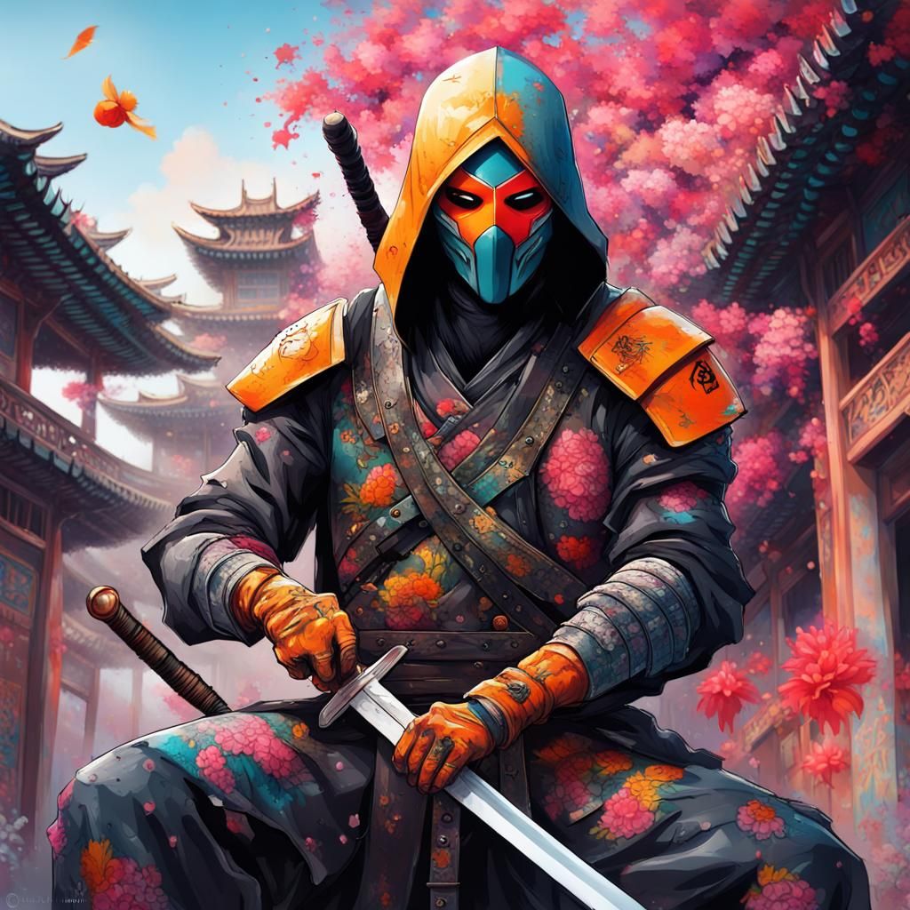 Chinese-style deathstroke 3