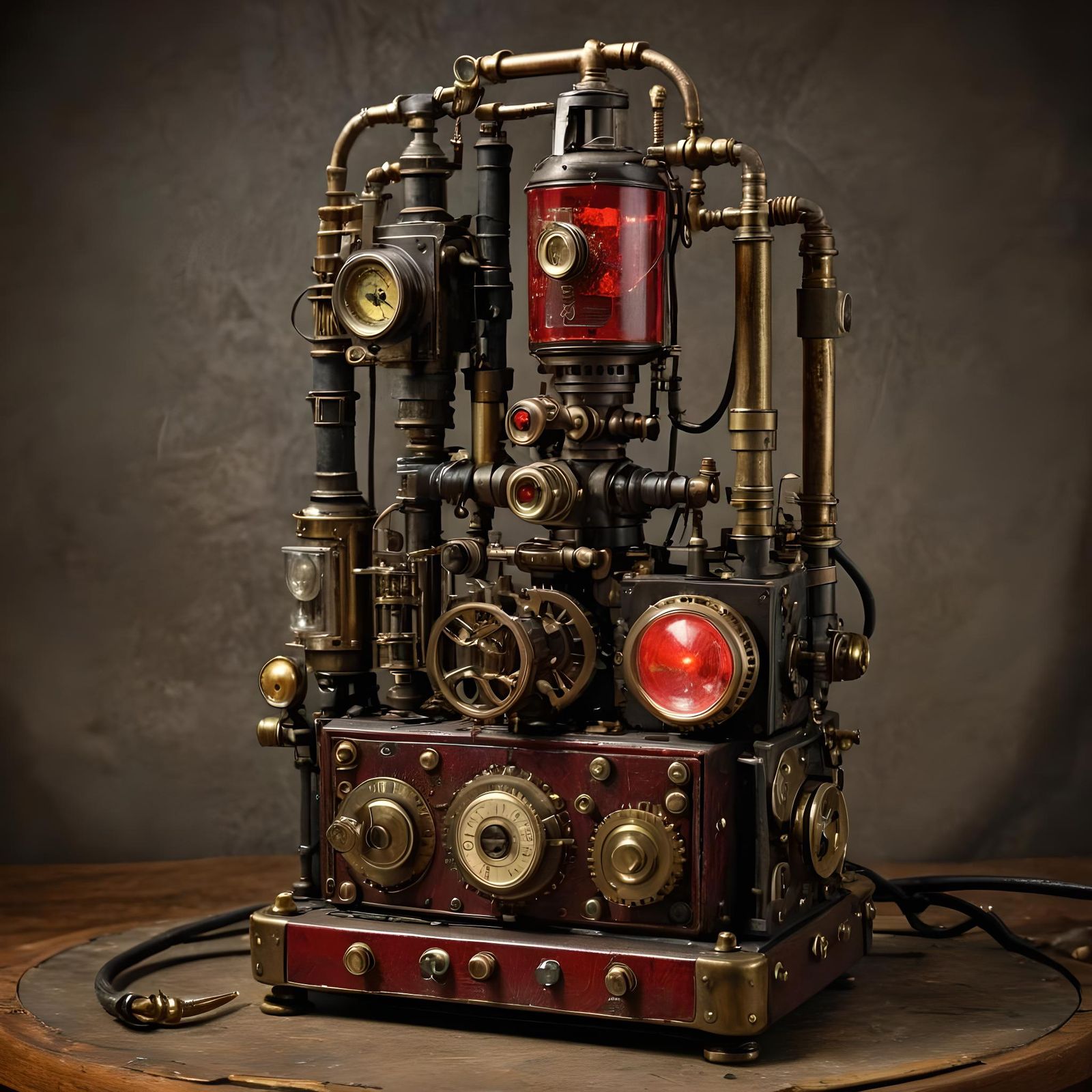 Vintage Tube Radio Sci-Fi Transformation