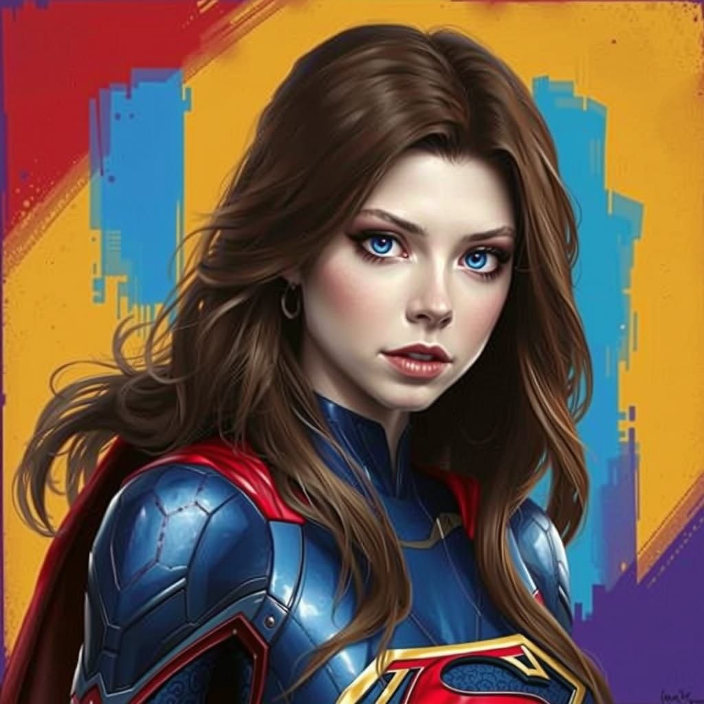 Michelle Trachtenberg as Supergirl in Stunning 8K Concept Ar...