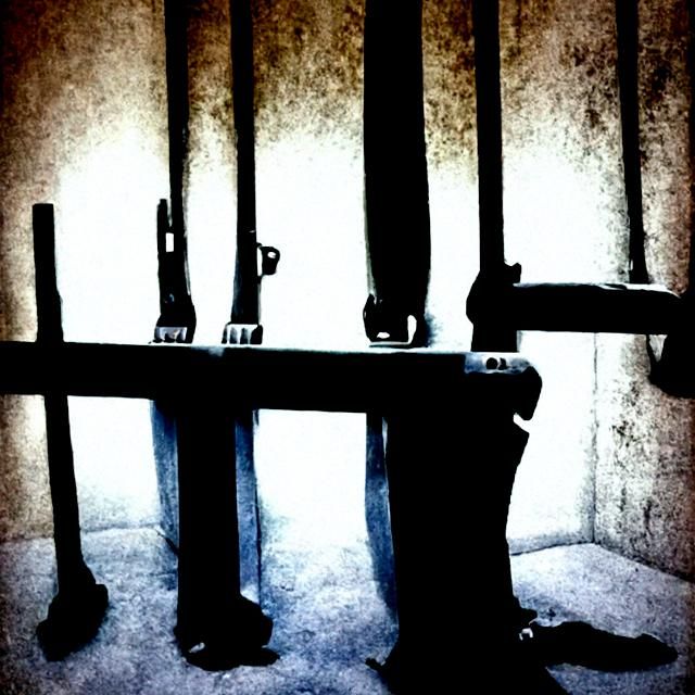 Evocative Death Row Scene Generated by AI